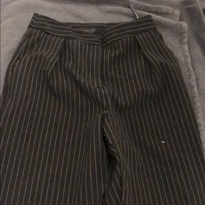 Top shop Pinstripe straight leg pants